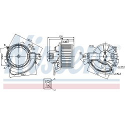 vidaus pūtiklis
                                NISSENS                                                87136, NISSENS, 87136