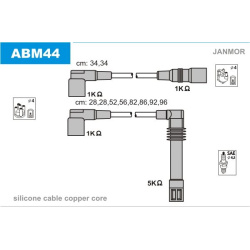 uždegimo laido komplektas
                                JANMOR                                ABM44, JANMOR, ABM44, auto d