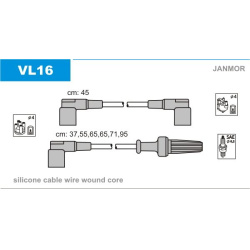 uždegimo laido komplektas
                                JANMOR                                                VL16, JANMOR