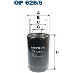 alyvos filtras
                                FILTRON                                                OP626/6, Nenurodytas ga