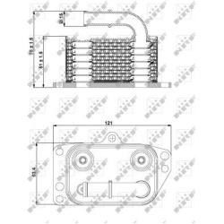 Aušintuvas tepalo
                                NRF                                                31332, NRF, 31332, auto