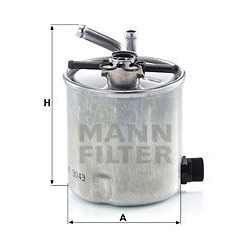 kuro filtras
MANN-FILTER WK9043, MANN-FILTER,