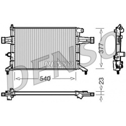Aušinimo radiatorius
                                DENSO                                                DRM20082, DENSO, D