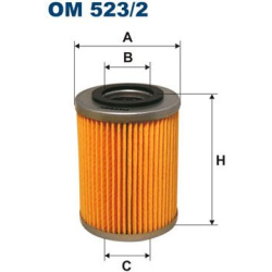 alyvos filtras
FILTRON OM523/2, Nenurodytas ga