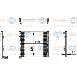 kondensatorius, oro kondicionierius
                                HELLA                                                8FC3
