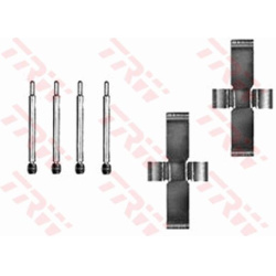 priedų komplektas, diskinių stabdžių trinkelės
                                TRW                                      