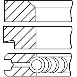 stūmoklio žiedų komplektas
                                GOETZE ENGINE                                                08