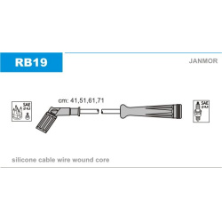 uždegimo laido komplektas
                                JANMOR                                                RB19, JANMOR