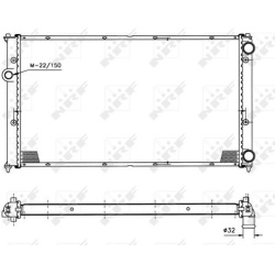 Aušinimo radiatorius
                                NRF                                                50458, NRF, 50458, a