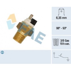 temperatūros jungiklis, radiatoriaus ventiliatorius
                                FAE                                     