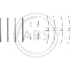 priedų komplektas, diskinių stabdžių trinkelės
                                A.B.S.                                096