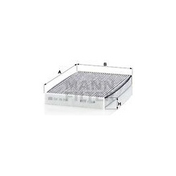 filtras, salono oras
                                MANN-FILTER                                                CUK29008, MAN