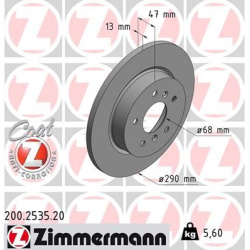 stabdžių diskas (1vnt) COAT Z
ZIMMERMANN 200