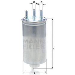 kuro filtras
                                MANN-FILTER                                                WK8039, MANN-FILTER, 
