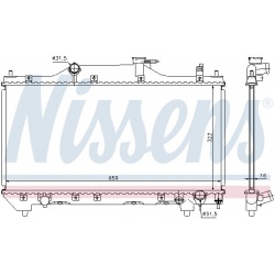 Aušinimo radiatorius
                                NISSENS                                                64640A, NISSENS,