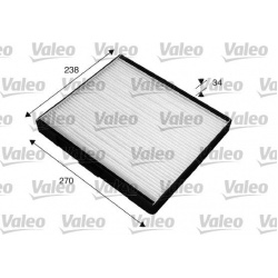 filtras, salono oras VALEO ESSENTIAL
                                                715517, VALEO, 715517, auto detalė