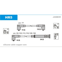 uždegimo laido komplektas
                                JANMOR                                HR5, JANMOR, HR5, auto detal