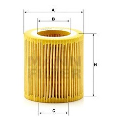 alyvos filtras
MANN-FILTER HU8011Z, MANN-FILTE