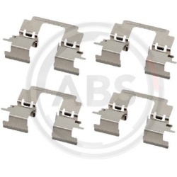 priedų komplektas, diskinių stabdžių trinkelės
                                A.B.S.                                   