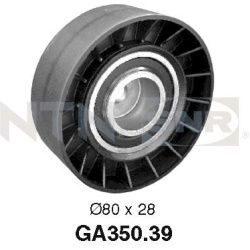 kreipiantysis skriemulys, V formos rumbuotas diržas
                                SNR                                     