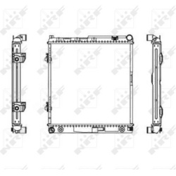 Aušinimo radiatorius
                                NRF                                506575, NRF, 506575, auto detalė