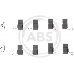 priedų komplektas, diskinių stabdžių trinkelės
A.B.S.