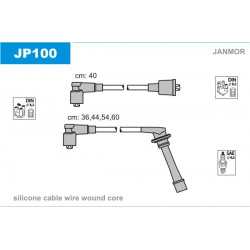 uždegimo laido komplektas
                                JANMOR                                JP100, JANMOR, JP100, auto d