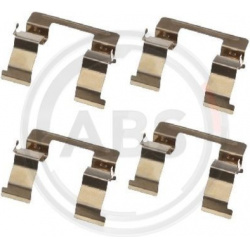 priedų komplektas, diskinių stabdžių trinkelės
                                A.B.S.                                   