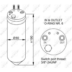 džiovintuvas, oro kondicionierius EASY FIT
                                NRF                                33256, NRF, 33