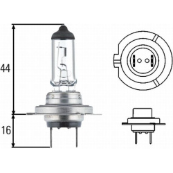 lemputė, priekinis žibintas
                                HELLA                                                8GH 007 15