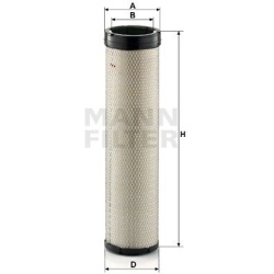antrinis oro filtras
MANN-FILTER CF1570, MANN-