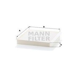 filtras, salono oras
                                MANN-FILTER                                                CU2356, MANN-