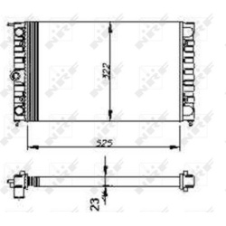 Aušinimo radiatorius
                                NRF                                                54694, NRF, 54694, a
