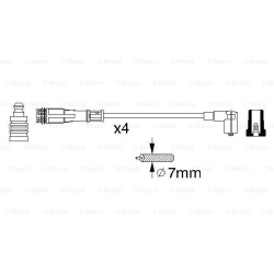 uždegimo laido komplektas
                                BOSCH                                                0356912881, B