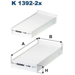 filtras, salono oras
                                FILTRON                                                K1392-2X, Nenurod