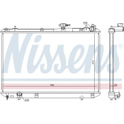Aušinimo radiatorius
NISSENS 646828, NISSENS,