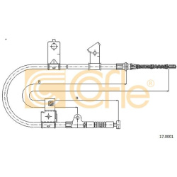 trosas, stovėjimo stabdys
                                COFLE                                                17.0001, Nenu