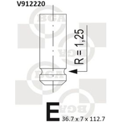 Vožtuvas įsiurbimo
                                BGA                                                V912220, BGA, V912220
