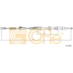 trosas, stovėjimo stabdys
                                COFLE                                                11.5753, Nenu