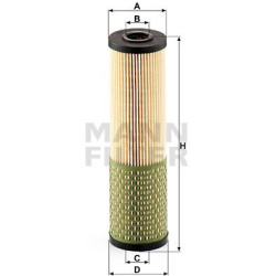 alyvos filtras
                                MANN-FILTER                                                HU736X, MANN-FILTER