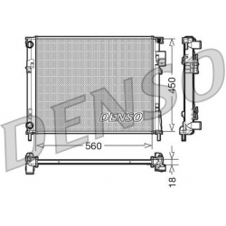 Aušinimo radiatorius
                                DENSO                                                DRM23095, DENSO, D