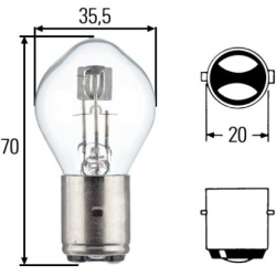 lemputė STANDARD
                                HELLA                                                8GD 002 084-151, Nenur
