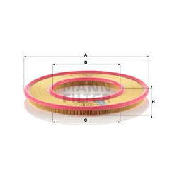 oro filtras
                                MANN-FILTER                                                C4190, MANN-FILTER, C4