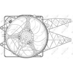 Ventiliatorius, radiatoriaus
                                NRF                                                47203, NRF, 4