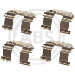 priedų komplektas, diskinių stabdžių trinkelės
                                A.B.S.                                   