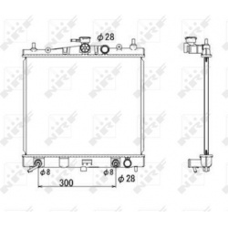 Aušinimo radiatorius
                                NRF                                                53535, NRF, 53535, a