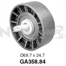 įtempiklio skriemulys, V formos rumbuotas diržas
                                SNR                                       