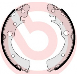 stabdžių trinkelių komplektas ESSENTIAL LINE
                                BREMBO                                       