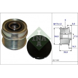 laisvos eigos sankaba, kint. sr. generatorius
                                INA                                            