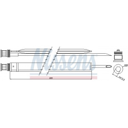 džiovintuvas, oro kondicionierius ** FIRST FIT **
                                NISSENS                                954
